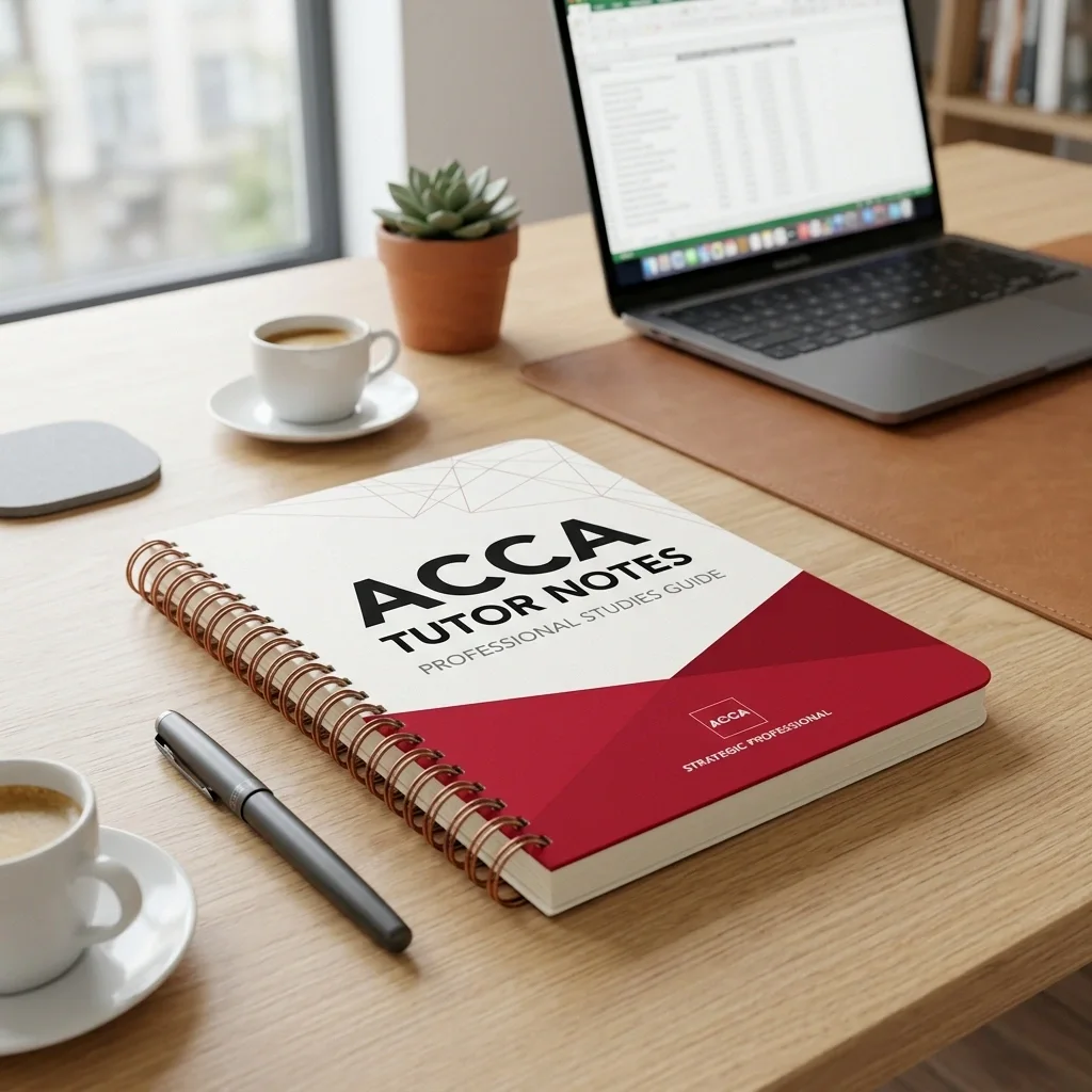 ACCA Tutor Notes spiral notebook